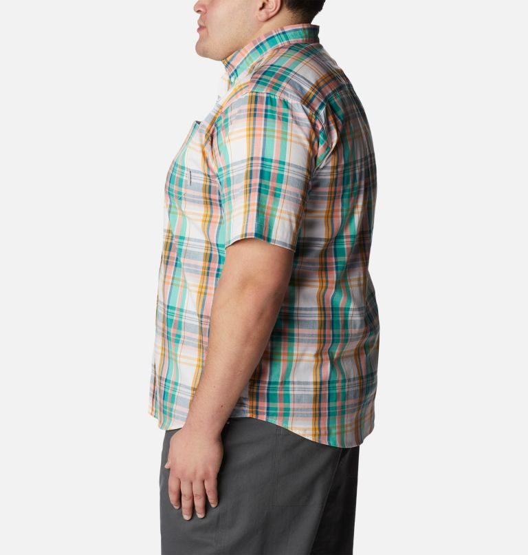 Men's Columbia Rapid Rivers II Short Sleeve Shirts Multicolor | Plus Size CA-B8C6L